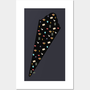 Cornetto Trilogy (Shape) Posters and Art